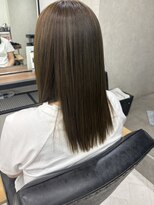 ゼスト 八王子店(ZEST) 酸性ストレート×髪質髪質トリートメント 美由紀#八王子