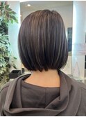 宇都宮ショートカットヘイリーボブレイヤーボブウルフカット