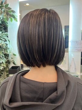 宇都宮ショートカットヘイリーボブレイヤーボブウルフカット