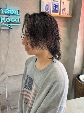 ムード カナザワ(mood kanazawa) ミディアムウルフ/サーフカール