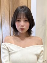シー バイ ロンド 新宿(Sea by Lond)&nbsp;【大重】韓国風くびれボブ/レイヤー/前髪縮毛矯正/髪質改善/新宿