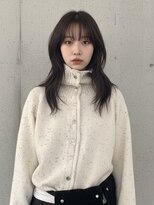 エイチ ウルフカット 大阪梅田(811)&nbsp;50代ハンサムショートショートバレイヤージュクラゲヘアパーマ