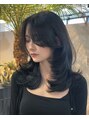 メリー オオサカ(Merly Osaka)&nbsp;ガッツリレイヤー巻き方は内巻きワンカールのみ