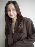 レイヤーカットウルフカットボブグレージュオリーブべージュ