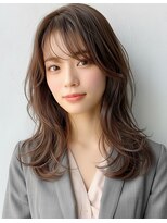 デイジー(Daisy)&nbsp;韓国風くびれヘア◎顔周りカット×透明感ミディアム20代30代