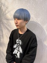 ヘアーアンドリラックス アミエ(hair&relax amie)&nbsp;アイスブルーマッシュ