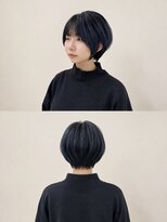 ノル(nol) ネイビーカラー×ショート