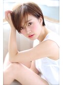 NORA【ERI】小顔カット流し前髪色っぽい似合わせカットショート