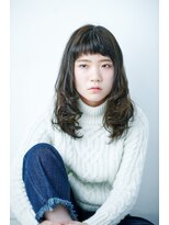 ビードロ 吉祥寺店(vi dro)&nbsp;ミントアッシュ☆甘めバング【vi-dro 吉祥寺店】