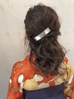 ネオリーブカフ 鶴ヶ峰店(Neolive caff)&nbsp;卒業式 ハーフアップ 鶴ヶ峰 美容室