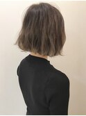 バレイヤージュグラデーションハイライトボブ#ハイライトヘア