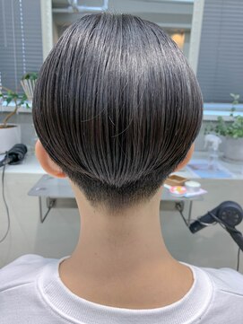 テトヘアー(teto hair) 刈り上げ女子、ベリーショート、ハンサムショート