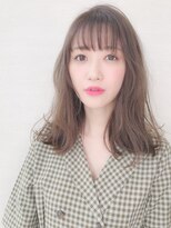 オト(oto)&nbsp;フェミニン♪シースルー前髪♪ ペールベージュ