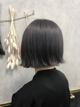 アンク クロス 吉祥寺店 ○ラベンダーアッシュ×きりっぱなし○ブリーチ有