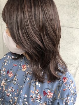 シュリット(schritt) ハイライト×ラベンダーグレージュ　schritt mutsuki