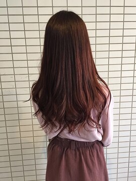 ヘアアンドスペース ベロン(hair&space velon) ローズピンク