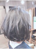 【美シルエット】ニュアンスボブ