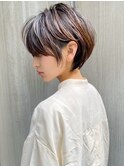 【mag】大人ショートパーマ/クールショート【中村】
