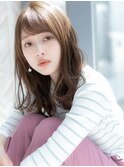 【ROMA】ブリーチなしアッシュ/20代30代/巻き髪風デジタルパーマ