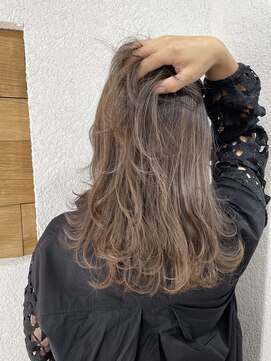 アジールヘア 所沢プロペ通り店(agir hair) 白髪ぼかしハイライト【所沢/ブリーチ】