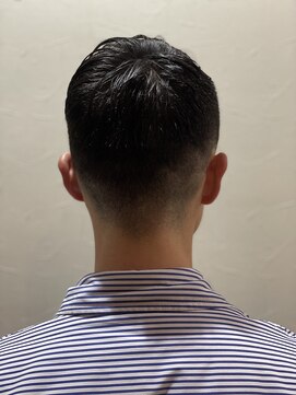 ヒロギンザ 銀座一丁目店(HIRO GINZA) 七三緩パンスタイル