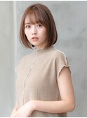 ボブ/透明感カラー/イルミナ/前髪/髪質改善