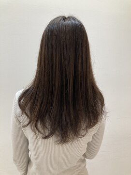 ヘアーライズ 池袋東口店(hair RISE) ネイビーブルーでトーンダウンのシャドールーツストカール