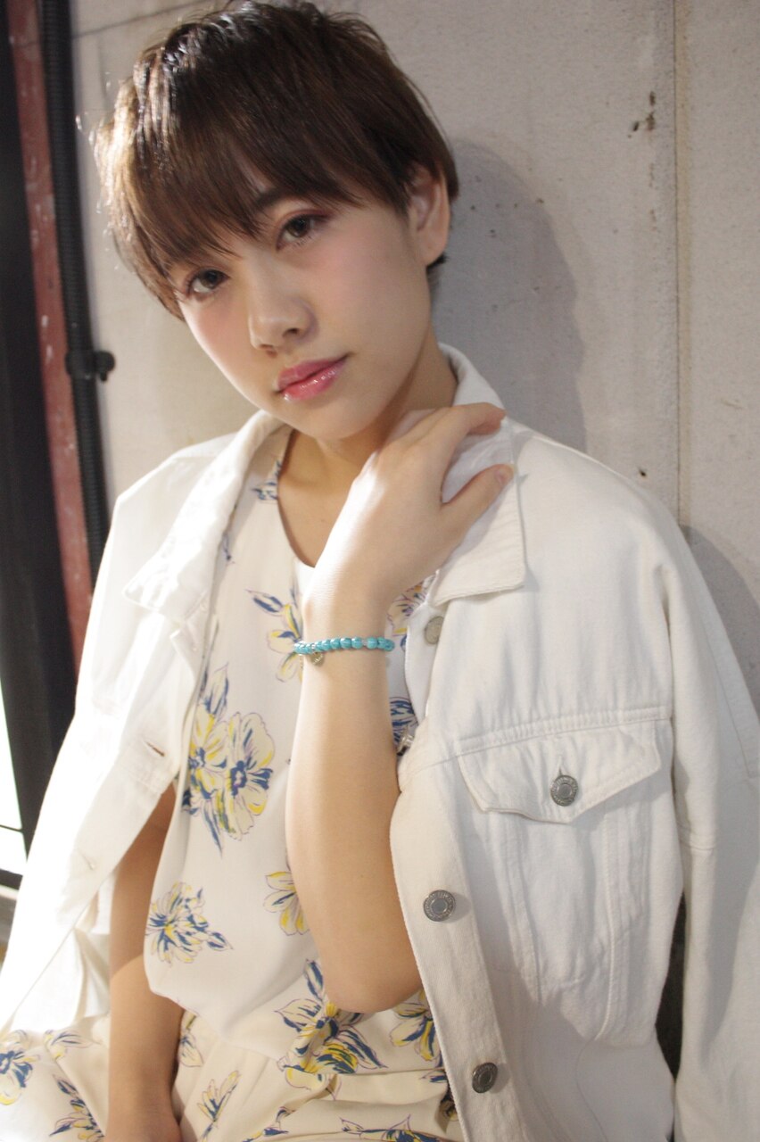 【一番人気】カット+透明感カラー+3stepトリートメント+プチスパ 15250