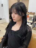 メアリー バイ メリー(marry by merry)&nbsp;【立町メアリーバイメリー】☆ブルーブラック×ロング☆