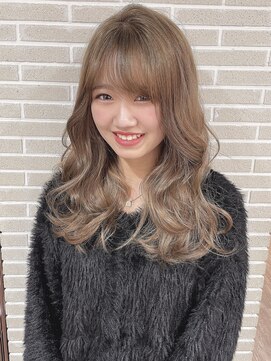 ニューヨークニューヨーク 三宮店(NYNY) カジュアル系×コテ巻きスタイル