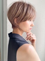 ショートボブ20代30代40代◎艶感ハンサムショート大人ヘア