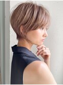 ショートボブ20代30代40代◎艶感ハンサムショート大人ヘア