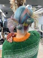 ティアム 渋谷店(Tiam shibuya)&nbsp;イメチェン/ハッシュカット/フルバング/似合わせカット/レッド