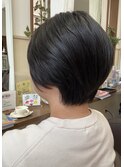 ひし形ショート ショートボブ 髪質改善トリートメント