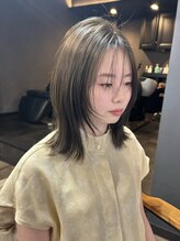オリジンアド(ORIGIN+) 顔周りレイヤー/ ash color