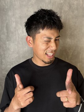 ザ オーダー(THE ORDER) スパイキーショートツイストスパイラルパーマフェードカット