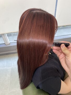 ヘアーアンドビューティーザ エフ(Hair Beauty the F) 艶髪__レッド__ブラウン