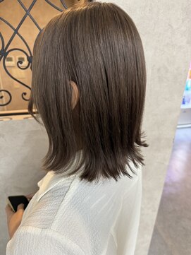 ルノン(LUNON) グレージュ/ダブルカラー/ハイトーン