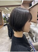 骨格補正ショートボブ