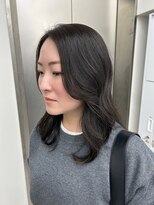 ビューナゴヤ 名駅(VIEW NAGOYA)&nbsp;黒髪/ボブルフ/小顔/顔まわりカット/レイヤーカット