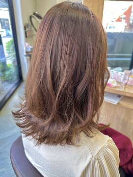 ロックワークオレンジ 西中島店(ROCK WORK ORANGE) 大人女性のミディアムレイヤー