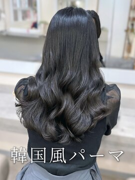 アミー 銀座(Ammy) コテ巻き風パーマ/韓国風パーマ/デジタルパーマ/レイヤーカット