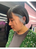 キジ(KIJI)&nbsp;★ホワイトブルー×インナーカラー★