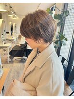 ギフト(GIFT)&nbsp;【GIFT】大人ショート　ショートボブ　前髪あり
