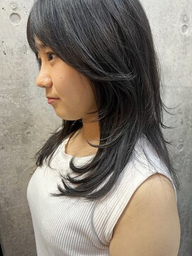 ユアーズ ヘア 恵比寿本店(youres hair) レイヤーカット/ロングレイヤー/顔まわりレイヤー