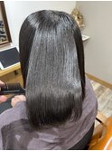 髪質改善ストレート