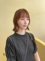 スニュウ(snuw)&nbsp;【snuw mina】レイヤーカット/顔周りカット/透明感カラー/伏見