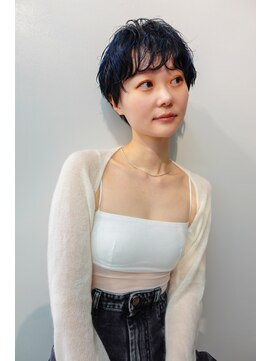 ヴェイン 渋谷(vain) マッシュショートパーマ