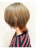 マッシュウルフ×狐カラー