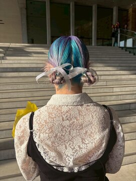 チックタック モーガン エアライン(TICK-TOCK MORGAN airline) 【MORGAN】デザインカラー×ヘアセット